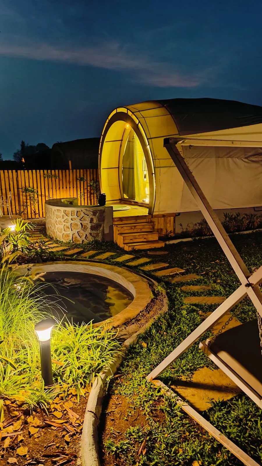 Cocoon AC Tent with Jacuzzi & Mini Pool - Image 6