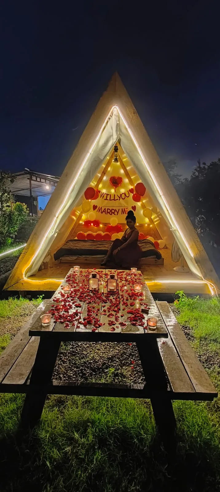 Triangle Tent with Mini Pool - Image 6